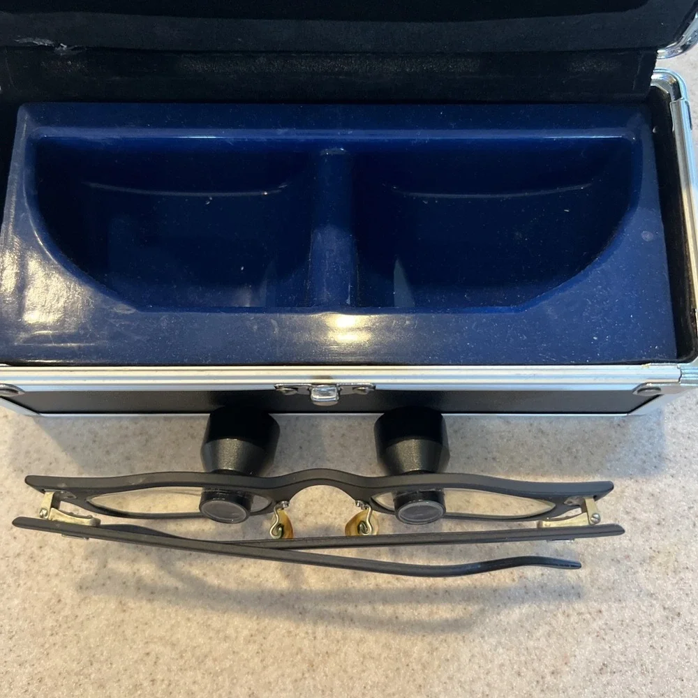 Dental/Surgical Vision Loupe Glasses Famous Surgeon RARE VINTAGE
